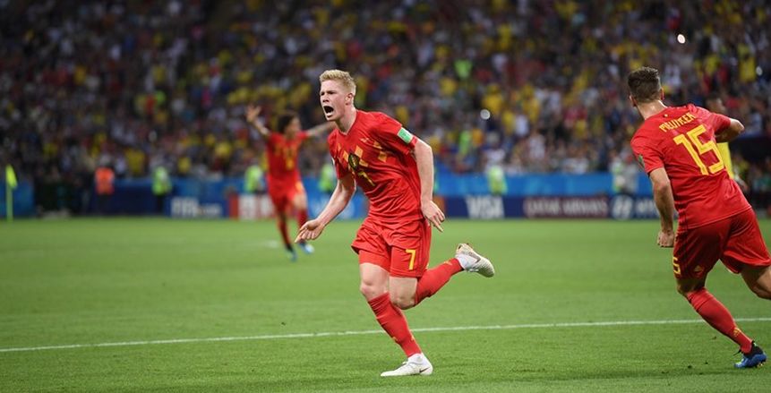 «دي بروين» و«لوكاكاو» على رأس تشكيلة بلجيكا أمام فرنسا