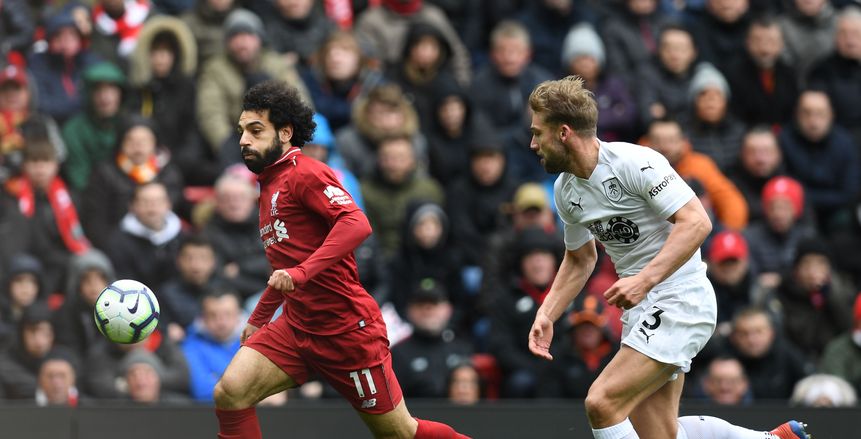 بالفيديو| الشوط الأول.. صلاح يصنع هدفا في تقدم ليفربول على بيرنلي بهدفين مقابل هدف