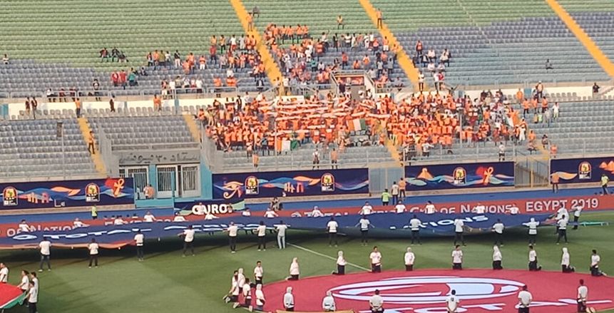 بالصور| حضور جماهيري ضعيف في مباراة كوت ديفوار وناميبيا