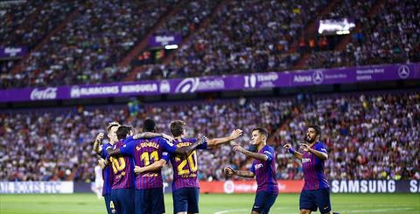 توقيت مباراة برشلونة وهويسكا والقناة الناقلة
