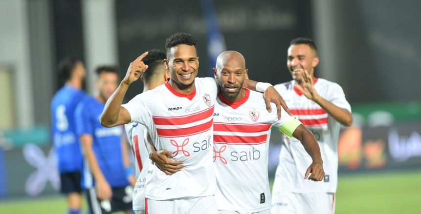 أهداف مباراة الزمالك وسموحة في الدوري المصري