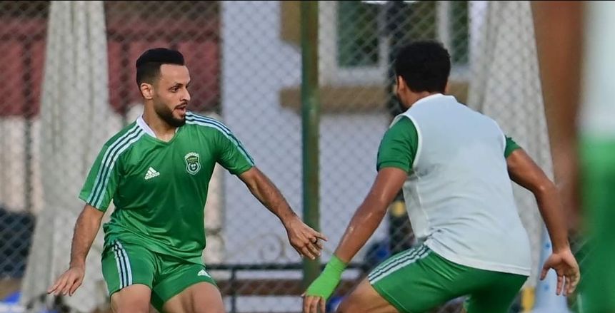 عمر الوحش يشارك في تدريبات الاتحاد السكندري 