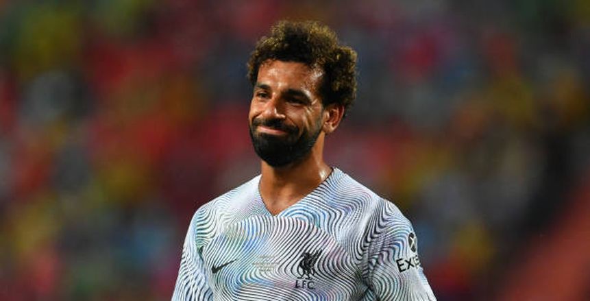 محمد صلاح على دكة بدلاء ليفربول أمام ريد بول سالزبورج