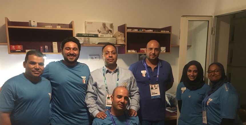إشادة كبيرة ببعثة مصر الطبية في دورة الألعاب الأفريقية بالمغرب