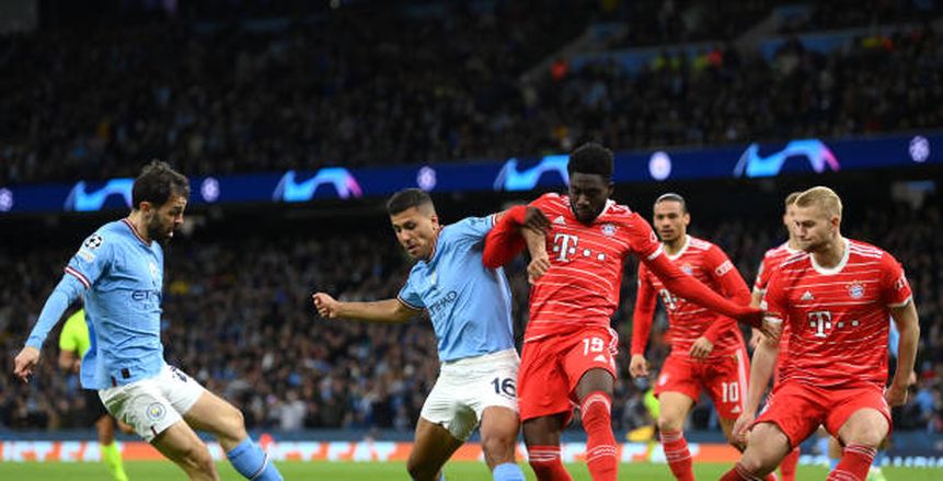 معلق مباراة مانشستر سيتي وبايرن ميونخ في دوري أبطال أوروبا
