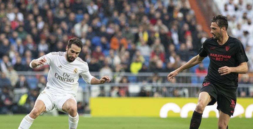 شوط أول سلبي بين ريال مدريد وإشبيلية في الدوري الإسباني