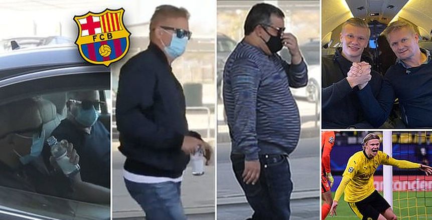 رايولا ووالد هالاند يجتمعان بمسئولي الريال وبرشلونة.. ودورتموند يرد