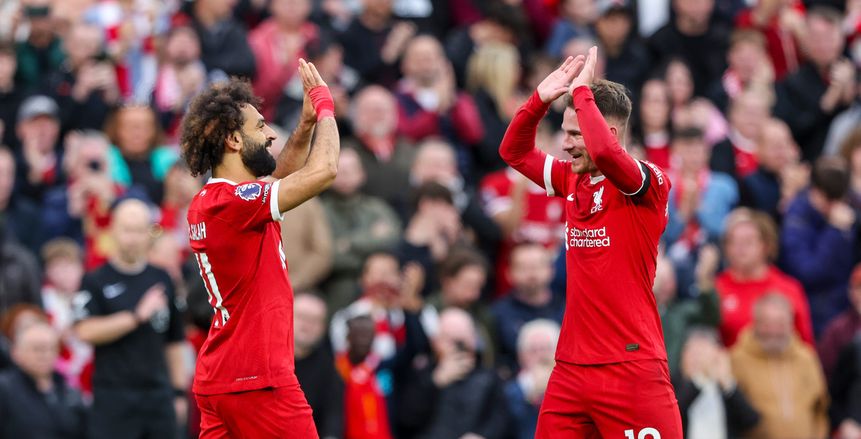 ماك أليستير يشيد بمحمد صلاح: لاعب مذهل لا يصدق.. وأنا سعيد من أجله