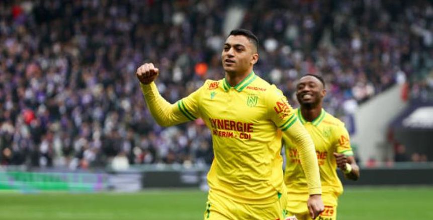 الأناكوندا مصطفى محمد يفتتح أهدافه في الدوري الفرنسي أمام مونبيليه