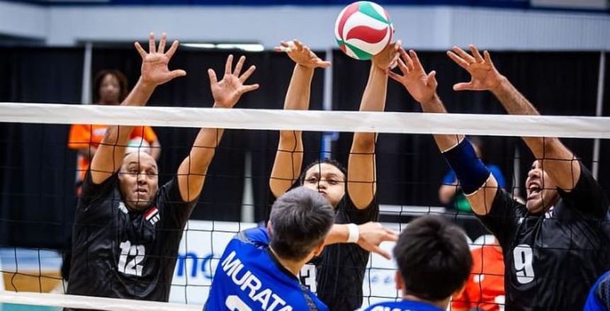 منتخب الطائرة البارالمبي يواجه كرواتيا بعد منتصف الليل..القناة الناقلة