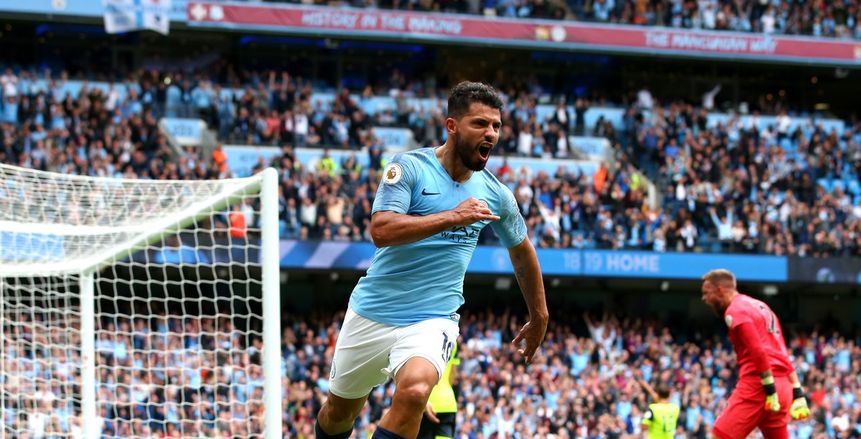 رسميا.. «أجويرو» لاعب الشهر في مانشستر سيتي