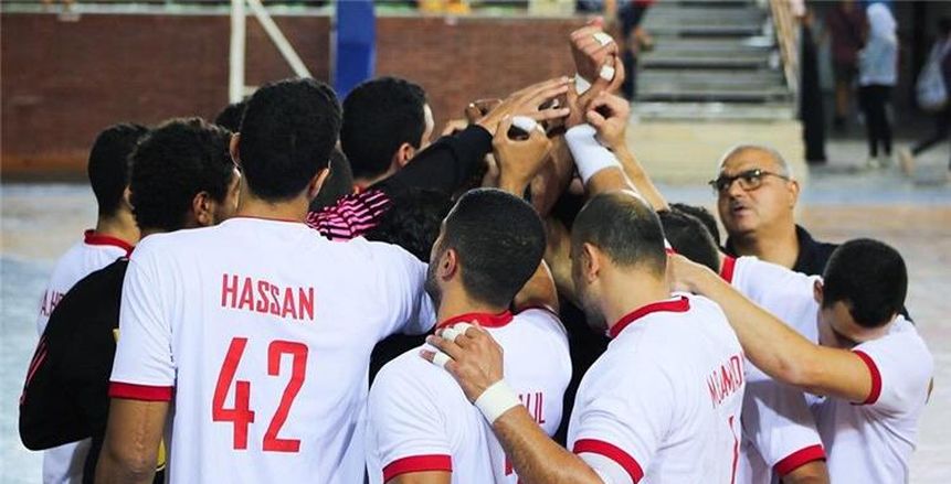 يد الزمالك: قوام الفريق يمثل منتخب مصر.. وهدفنا الفوز على برشلونة
