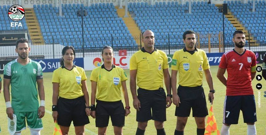 3 محكمات في مباراة واحدة.. كيف اقتحم العنصر النسائي الدوري المصري؟