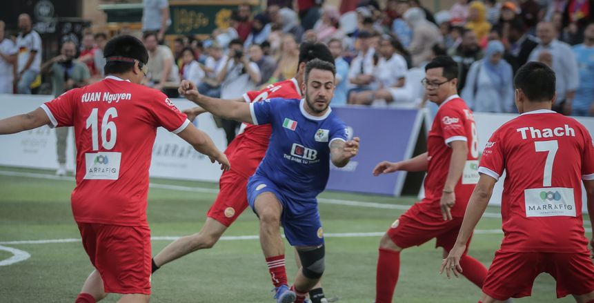 نتائج مباريات الجولة الأولى في بطولة السفارات على ملاعب الأهلي بزايد