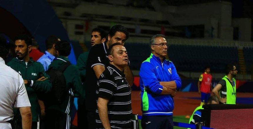 إيناسيو يتابع لقاء النصر والفتح فور وصوله ستاد الاسكندرية