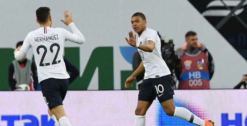 مجموعة مصر.. فرنسا تتقدم على روسيا بهدف نظيف في الشوط الأول