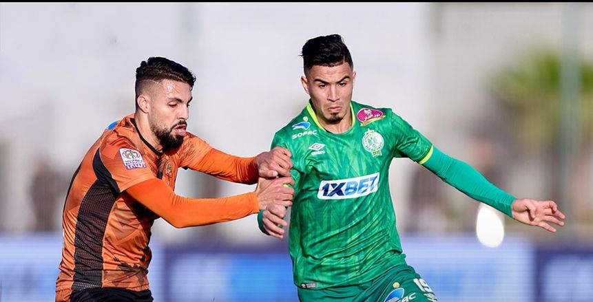 الرجاء يقلص فارق النقاط مع الجيش الملكي بفوزه على نهضة بركان بثلاثية