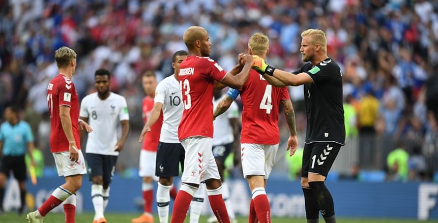 الدنمارك يتقدم على التشيك بهدفين في الشوط الأول بربع نهائي يورو 2020