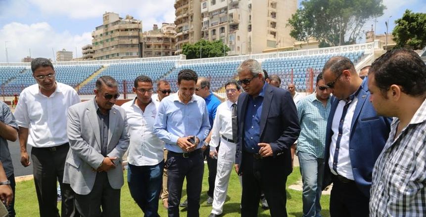 وزير الرياضة يتوجه إلى الإسكندرية لتفقد الملاعب قبل افتتاح البطولة العربية