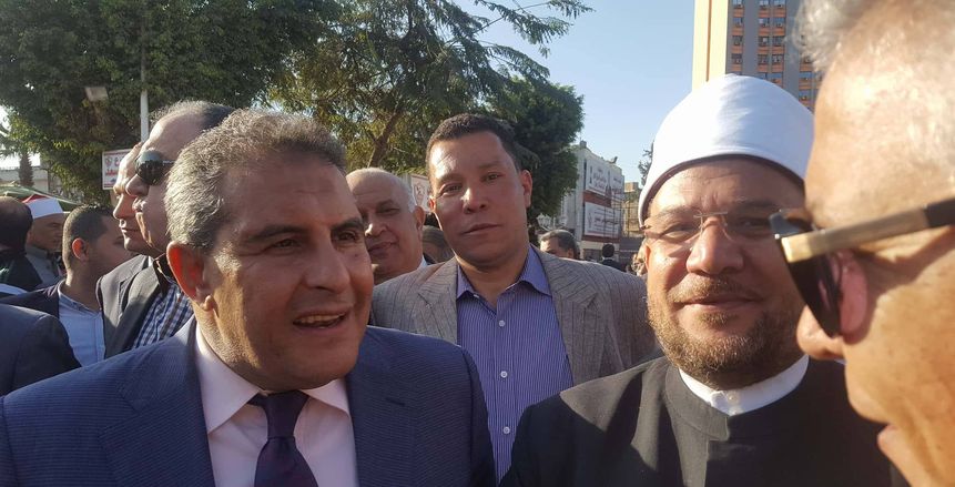 "أبو زيد" يصل إلى نادي الزمالك للمشاركة في افتتاح المنشأت الجديدة