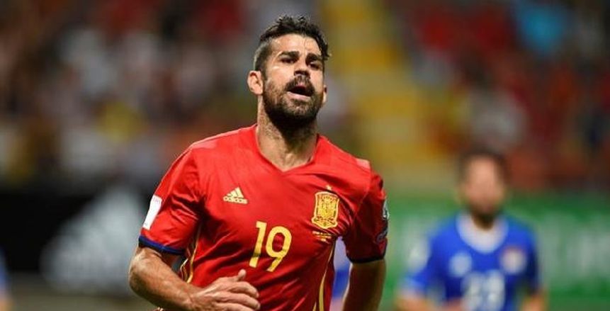 «دييجو كوستا» يقود هجوم إسبانيا أمام المغرب