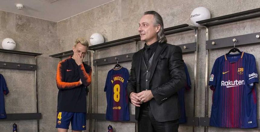 نجوم برشلونة تحت تأثير التنويم المغناطيسي