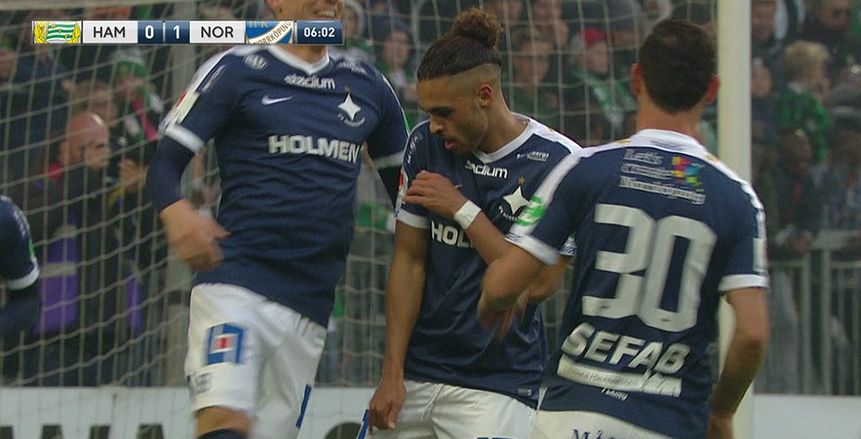 بالفيديو| المصري "جاكوبسون" يسجل هدفًا ويتقدم لنوركينبرج في الدوري السويدي