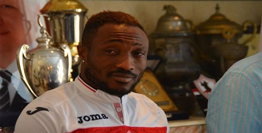 أشيمبونج يشارك مع الزمالك في مباراة الداخلية