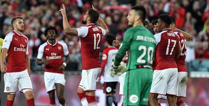 شاهد| بث مباشر لمباراة أرسنال وباتي في الدوري الأوروبي.. النني أساسي