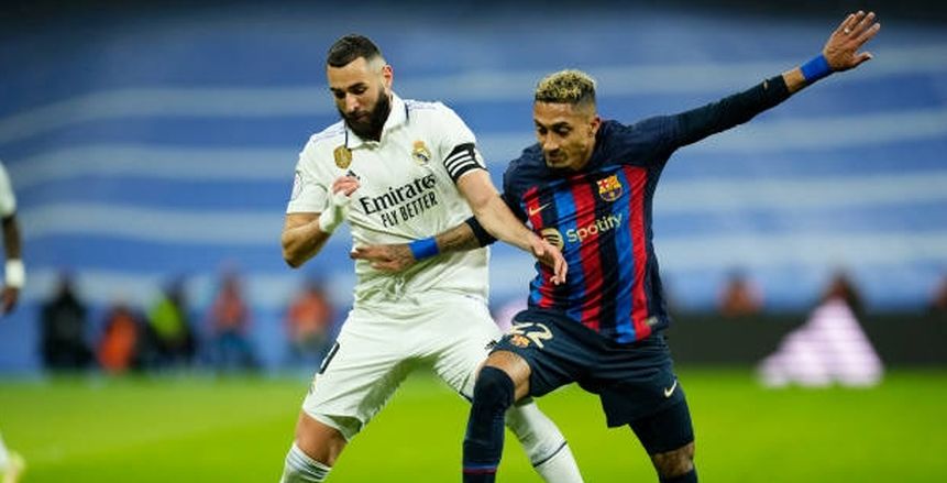 تشكيل برشلونة المتوقع أمام ريال مدريد: ليفاندوفسكي ورافينيا في الهجوم