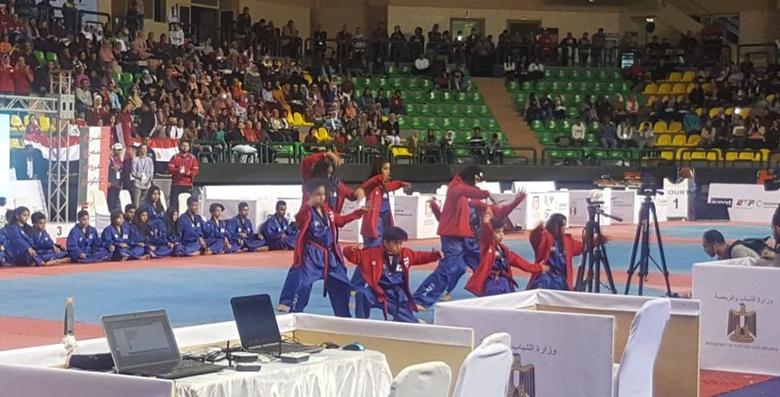 بالصور| حفل افتتاح بطولة مصر الدولية للتايكوندو