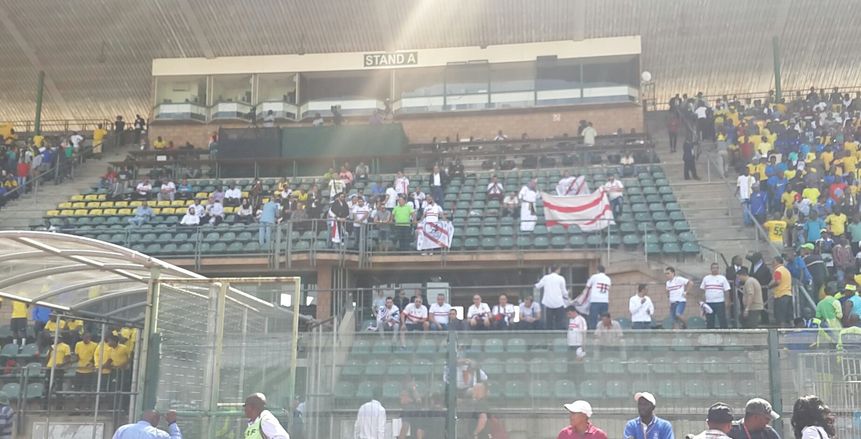 إصابة أحد مشجعي الزمالك في ملعب نهائي إفريقيا