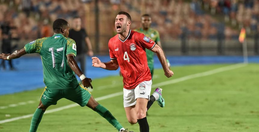 إصابة عمر كمال عبدالواحد في مباراة مصر وتنزانيا