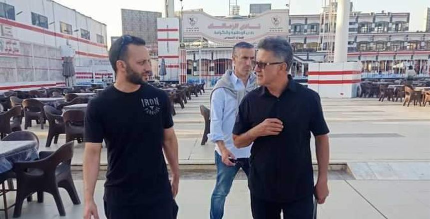 خوان كارلوس أوسوريو يظهر في الزمالك قبل مؤازرة الفريق أمام حرس الحدود