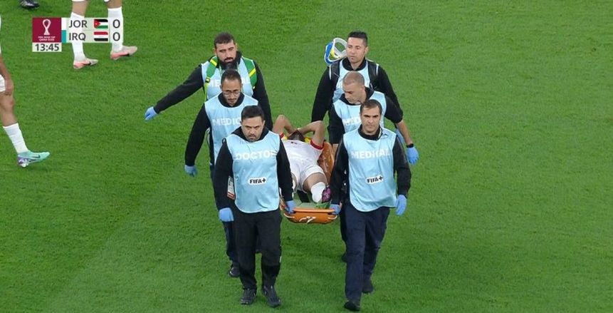 بعد خروجه باكيا.. ماذا قال مدرب الأردن عن إصابة يزن النعيمات أمام العراق؟