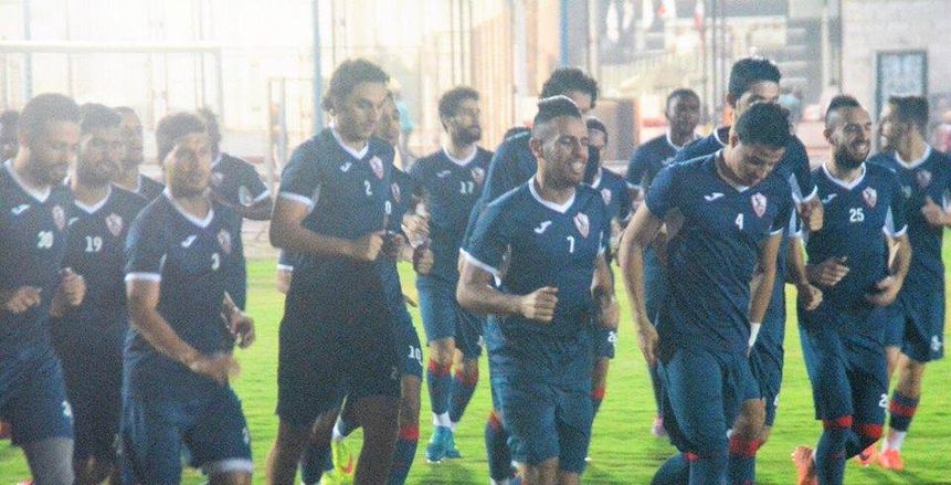 الزمالك ينتظم فى معسكر مغلق ببرج العرب لمواجهة المصرى