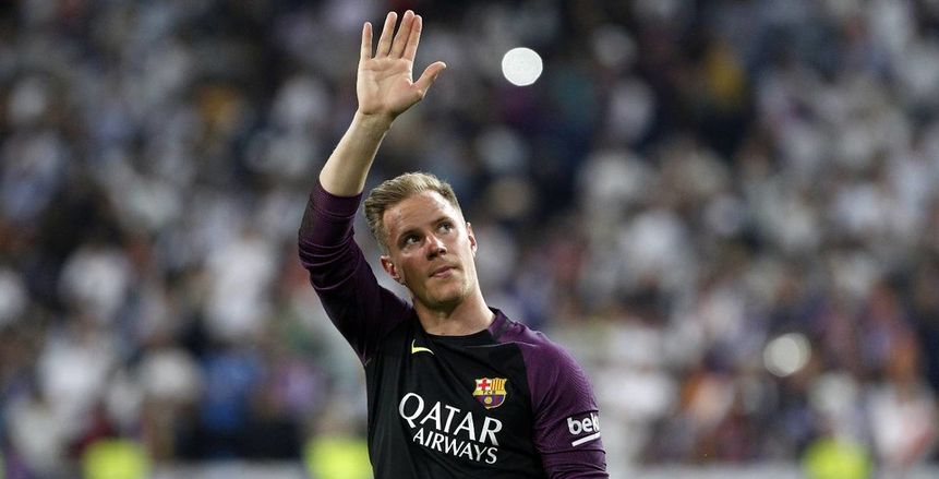 بالفيديو| كيف يتفاعل تير شتيجن مع أهداف برشلونة؟
