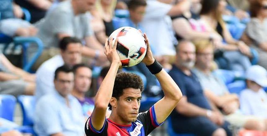 عمر جابر علي دكة بدلاء بازل أمام لودوجوريتس بدوري أبطال أوربا