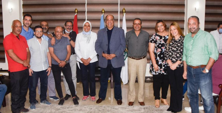 مجلس إدارة الاتحاد السكندري يجتمع بجميع أجهزة الألعاب الرياضية