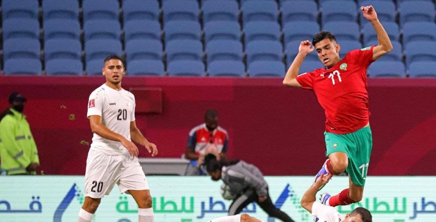 منتخب المغرب يستعرض قوته برباعية في فلسطين.. بن شرقي يشارك وبانون يسجل