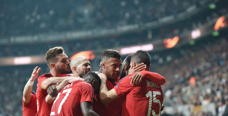 ركلات الترجيح تهدي ليون بطاقة العبور للمربع الذهبي بالدوري الأوروبي على حساب بيشكتاس
