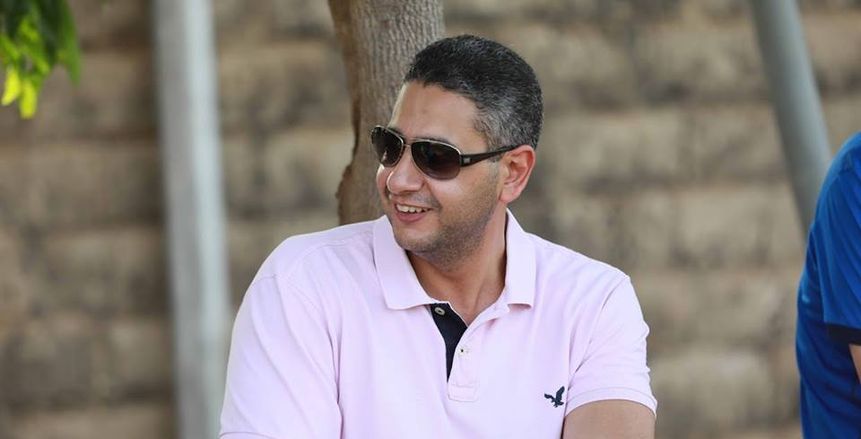 بالصور| محمد جمال هليل يصل إلى "عمومية الأهلي"