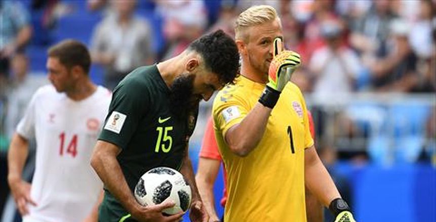 كأس العالم| بالفيديو.. الشوط الأول ينتهي بالتعادل الإيجابي بين الدنمارك وأستراليا