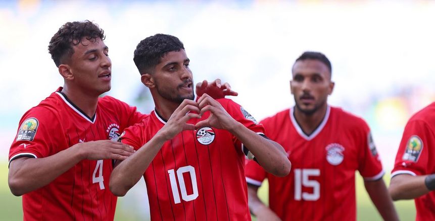 أهداف مباراة مصر الأولمبي والجابون.. أسامة فيصل يسجل الثاني