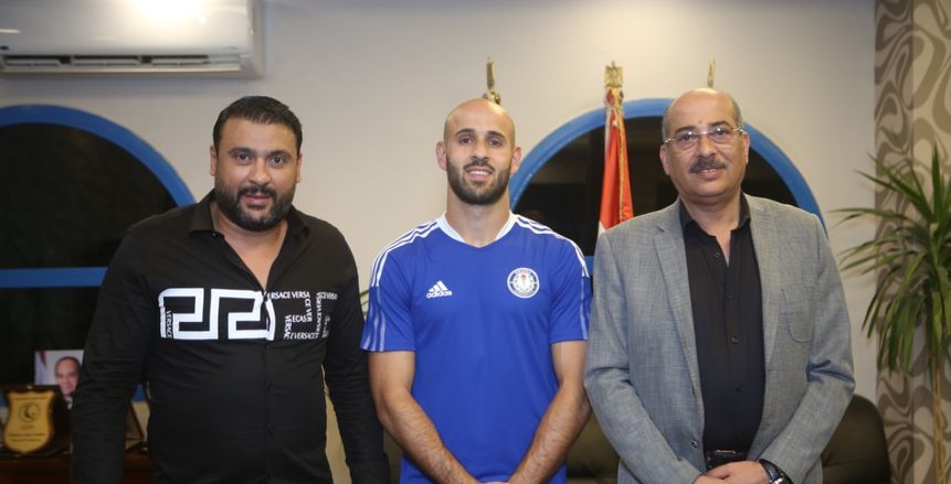 سموحة يتعاقد محمد باسم رشيد نجم منتخب فلسطين