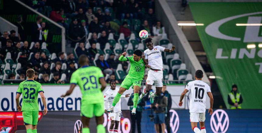 عمر مرموش يشارك في تعادل فولفسبورج أمام باير ليفركوزين بالدوري الألماني
