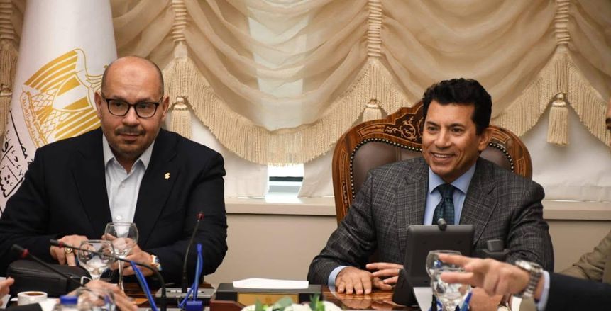 وزير الشباب يبرز دور رئيس «الأولمبية» في صياغة قانون الرياضة الجديد