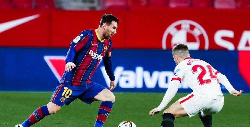 برشلونة يضرب إشبيلية بهدفين نظيفين في الدوري الإسباني «فيديو»