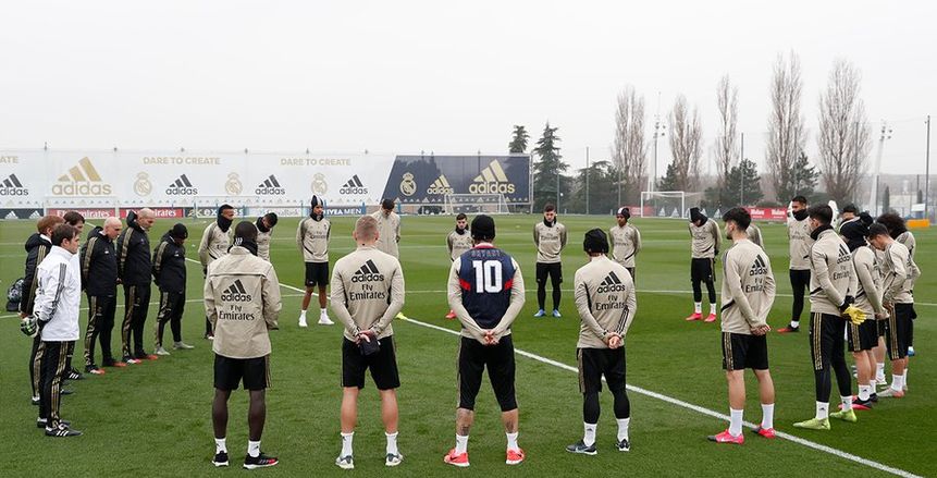 لاعبو ريال مدريد يتبرعون بمبالغ مالية للتصدي للكورونا
