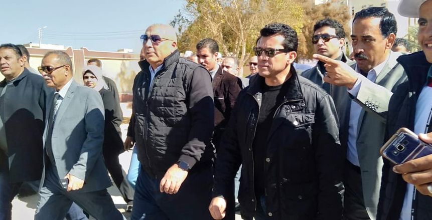 وزير الرياضة: إعادة تخطيط ورفع كفاءة المدينة الشبابية بالوادي الجديد